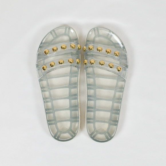 Marc Fisher Ltd Clear Jelly Platform Slide Sandal - Picture 6 of 10